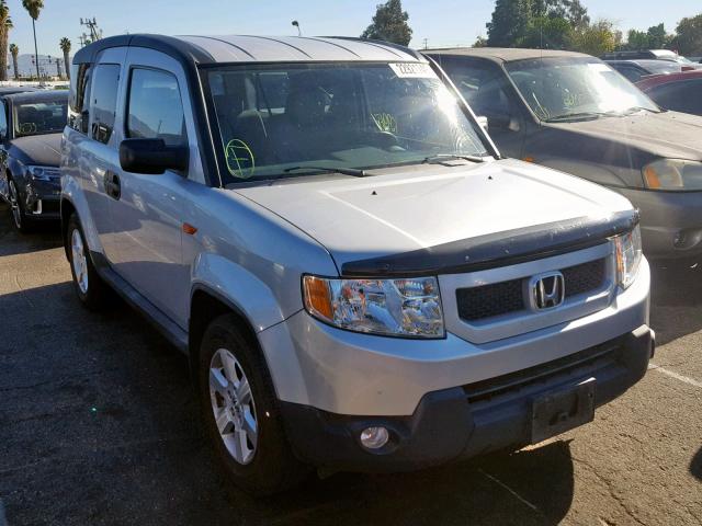 5J6YH28759L002146 - 2009 HONDA ELEMENT EX SILVER photo 1