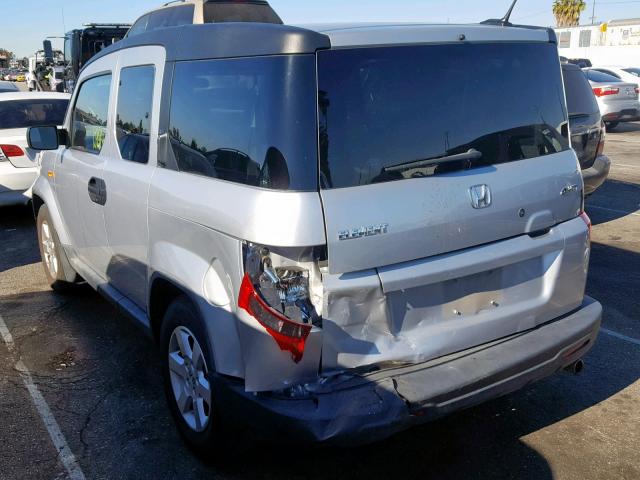 5J6YH28759L002146 - 2009 HONDA ELEMENT EX SILVER photo 3