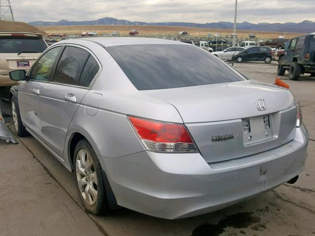 1HGCP26799A026470 - 2009 HONDA ACCORD EX SILVER photo 3