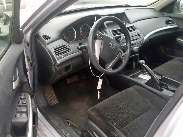 1HGCP26799A026470 - 2009 HONDA ACCORD EX SILVER photo 9