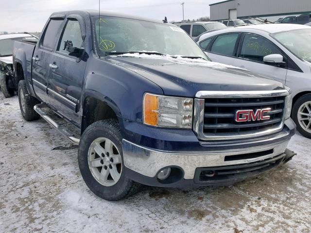 3GTEK23309G270050 - 2009 GMC SIERRA K15 BLUE photo 1