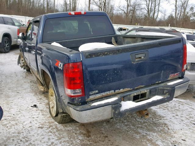 3GTEK23309G270050 - 2009 GMC SIERRA K15 BLUE photo 3