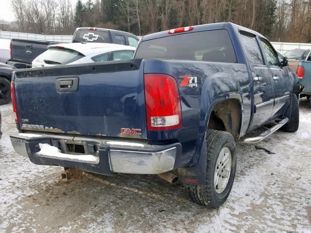 3GTEK23309G270050 - 2009 GMC SIERRA K15 BLUE photo 4