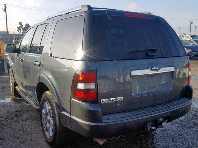 1FMEU65EX9UA31923 - 2009 FORD EXPLORER L CHARCOAL photo 3