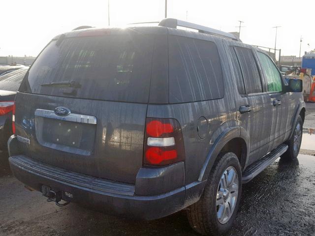 1FMEU65EX9UA31923 - 2009 FORD EXPLORER L CHARCOAL photo 4