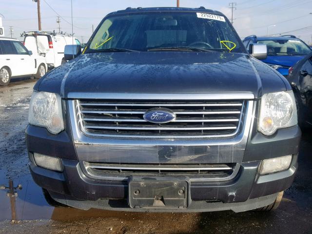 1FMEU65EX9UA31923 - 2009 FORD EXPLORER L CHARCOAL photo 9