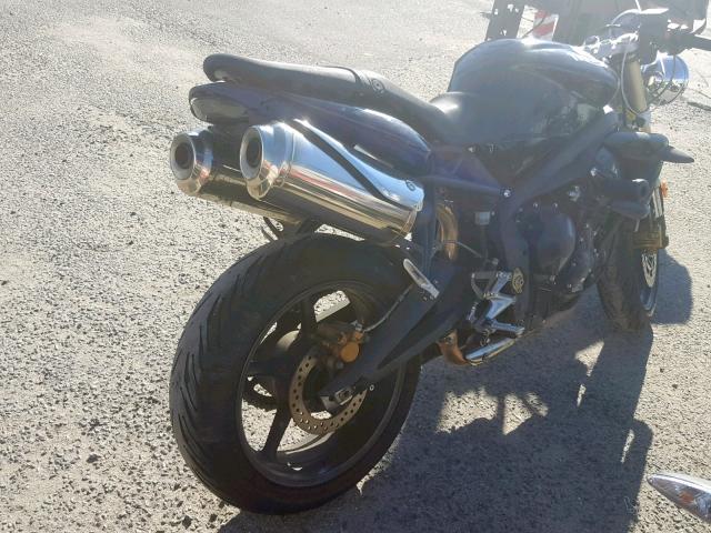 SMTD01NE9AJ447967 - 2010 TRIUMPH MOTORCYCLE STREET TRI შავი ფოტო 6