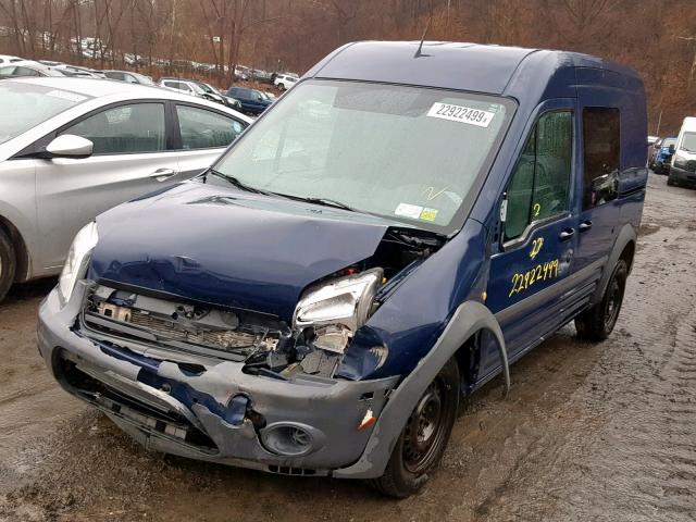NM0LS6AN9CT098515 - 2012 FORD TRANSIT CO BLUE photo 2