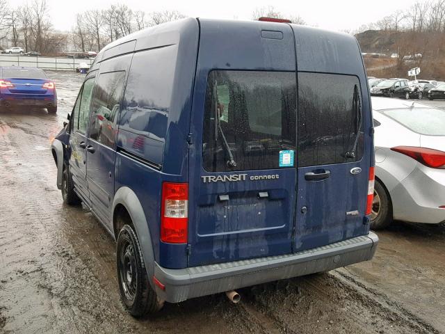 NM0LS6AN9CT098515 - 2012 FORD TRANSIT CO BLUE photo 3