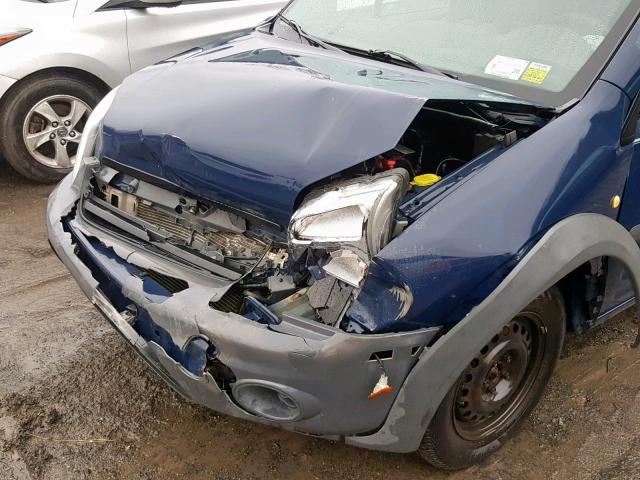 NM0LS6AN9CT098515 - 2012 FORD TRANSIT CO BLUE photo 9