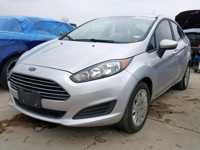 3FADP4AJ2GM156680 - 2016 FORD FIESTA S SILVER photo 2