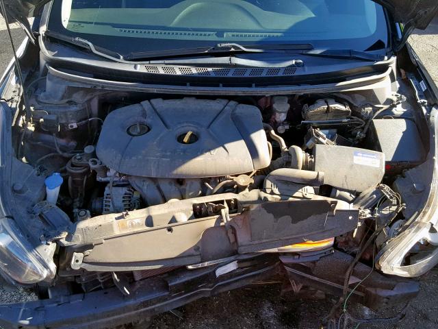 KMHDH4AE9DU862445 - 2013 HYUNDAI ELANTRA GL 黑色 照片 7