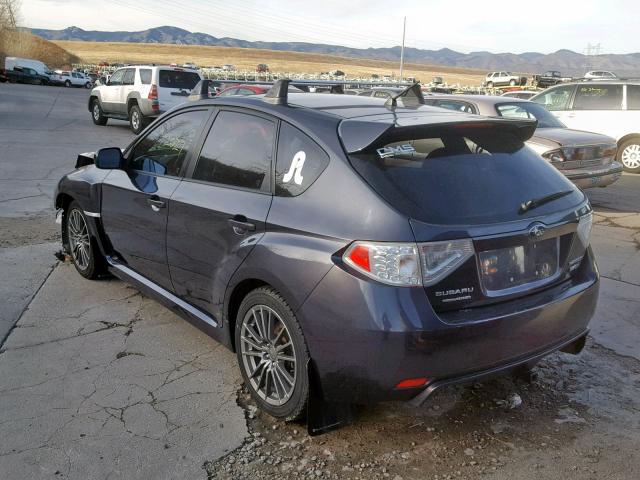 JF1GR7E63DG875876 - 2013 SUBARU IMPREZA WR GRAY photo 3