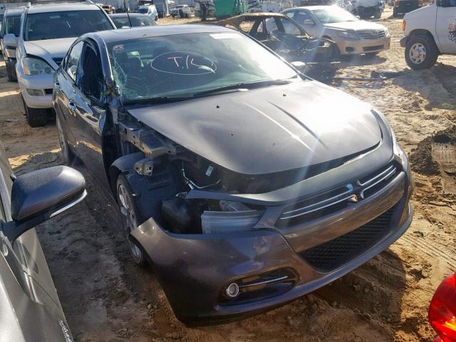 1C3CDFCB6FD392666 - 2015 DODGE DART LIMIT ნაცრისფერი ფოტო 1