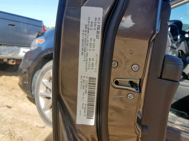 1C3CDFCB6FD392666 - 2015 DODGE DART LIMIT ნაცრისფერი ფოტო 10