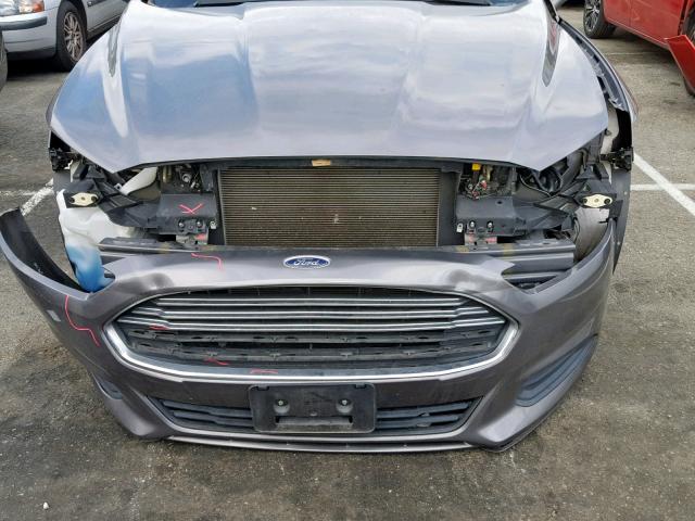 3FA6P0H70DR325198 - 2013 FORD FUSION SE 灰色 照片 9