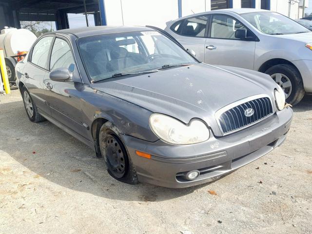 KMHWF25S92A601334 - 2002 HYUNDAI SONATA GL GRAY photo 1