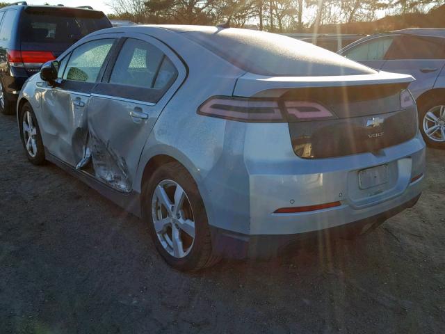 1G1RD6E44BU102495 - 2011 CHEVROLET VOLT SILVER photo 3