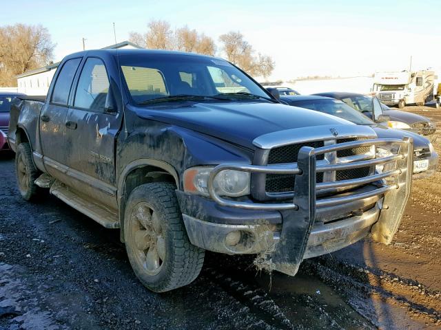 1D7HU18D43S353697 - 2003 DODGE RAM 1500 S BLUE photo 1