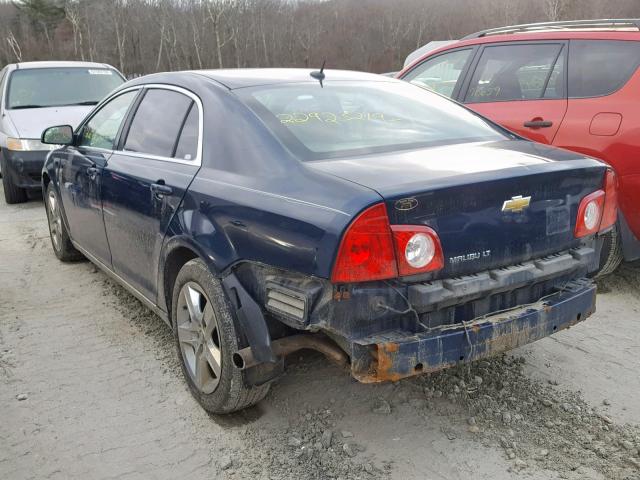 1G1ZC5EB9AF232612 - 2010 CHEVROLET MALIBU 1LT 蓝色 照片 3