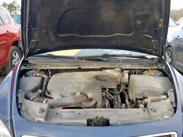 1G1ZC5EB9AF232612 - 2010 CHEVROLET MALIBU 1LT 蓝色 照片 7