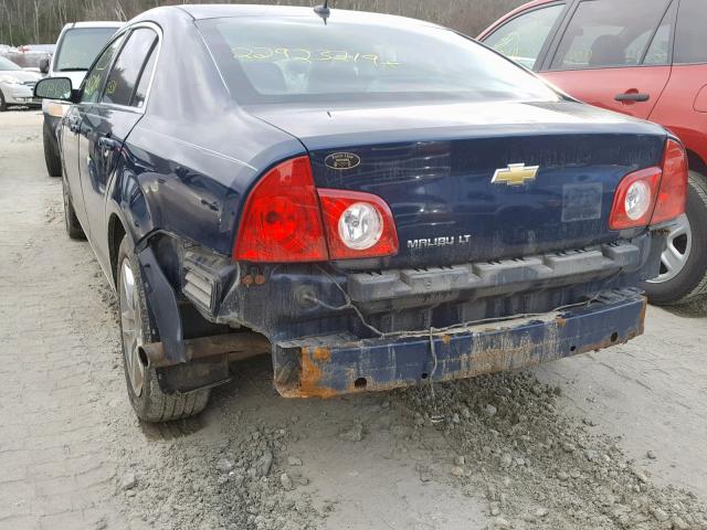 1G1ZC5EB9AF232612 - 2010 CHEVROLET MALIBU 1LT 蓝色 照片 9