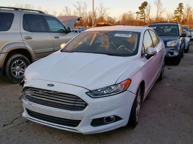 3FA6P0G71GR163118 - 2016 FORD FUSION S WHITE photo 2