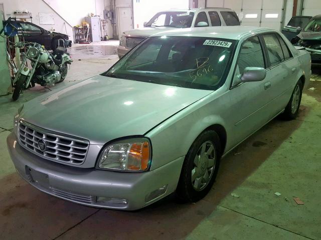 1G6KF57912U115696 - 2002 CADILLAC DEVILLE DT SILVER photo 2