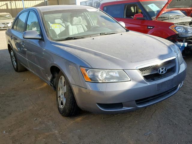 5NPET46C08H373009 - 2008 HYUNDAI SONATA GLS GRAY photo 1