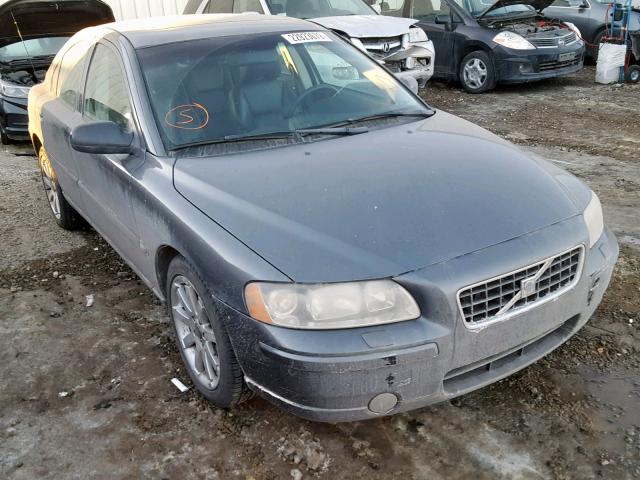 YV1RH592562520719 - 2006 VOLVO S60 2.5T GRAY photo 1