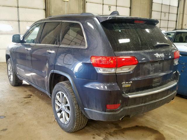 1C4RJFBG3EC273408 - 2014 JEEP GRAND CHER GRAY photo 3