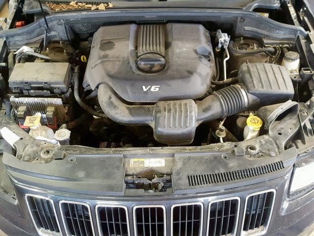 1C4RJFBG3EC273408 - 2014 JEEP GRAND CHER GRAY photo 7