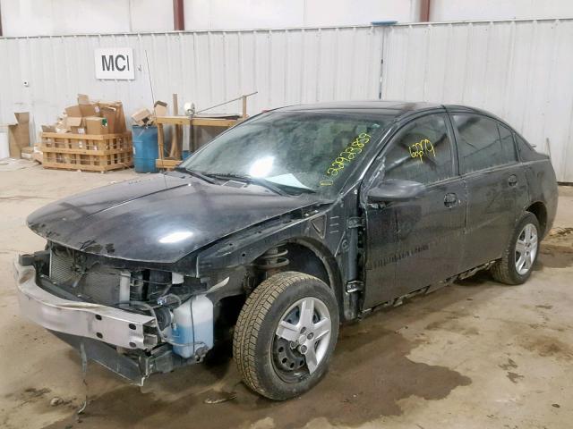 1G8AJ55F97Z127874 - 2007 SATURN ION LEVEL BLACK photo 2