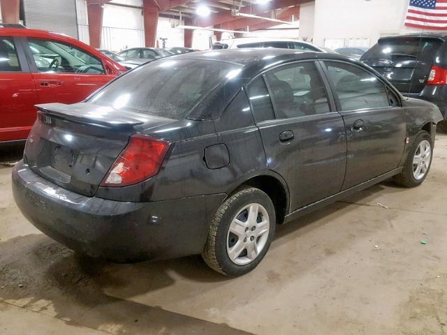 1G8AJ55F97Z127874 - 2007 SATURN ION LEVEL BLACK photo 4