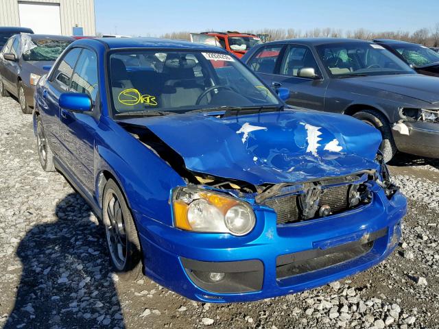 JF1GD29624G505482 - 2004 SUBARU IMPREZA WR BLUE photo 1