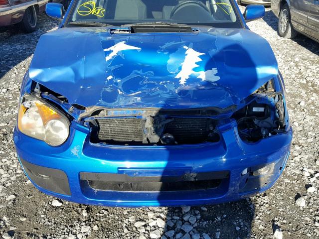 JF1GD29624G505482 - 2004 SUBARU IMPREZA WR BLUE photo 9