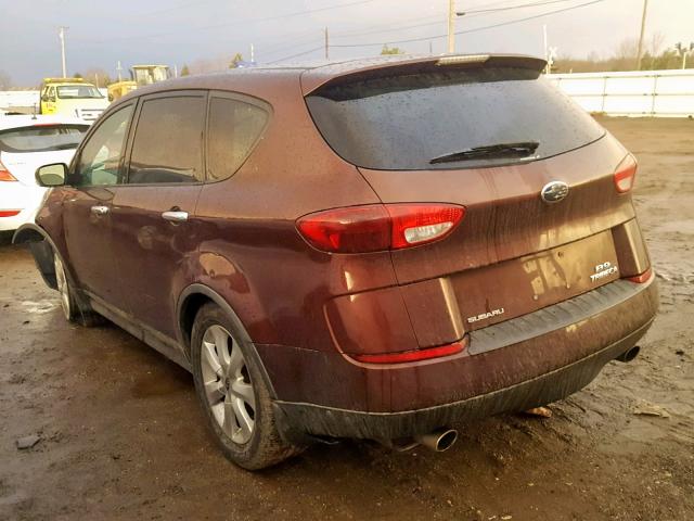 4S4WX85C264414112 - 2006 SUBARU B9 TRIBECA BROWN photo 3