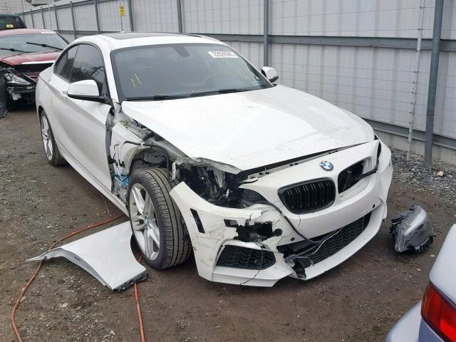 WBA1F7C54FVX95971 - 2015 BMW 228 XI WHITE photo 1