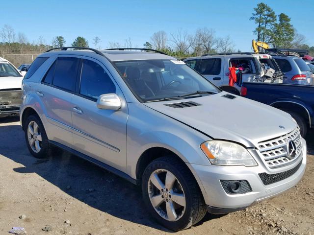 4JGBB86E79A471778 - 2009 MERCEDES-BENZ ML 350 SILVER photo 1