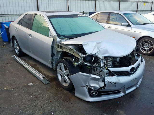 4T1BF1FK3CU577975 - 2012 TOYOTA CAMRY BASE SILVER photo 1