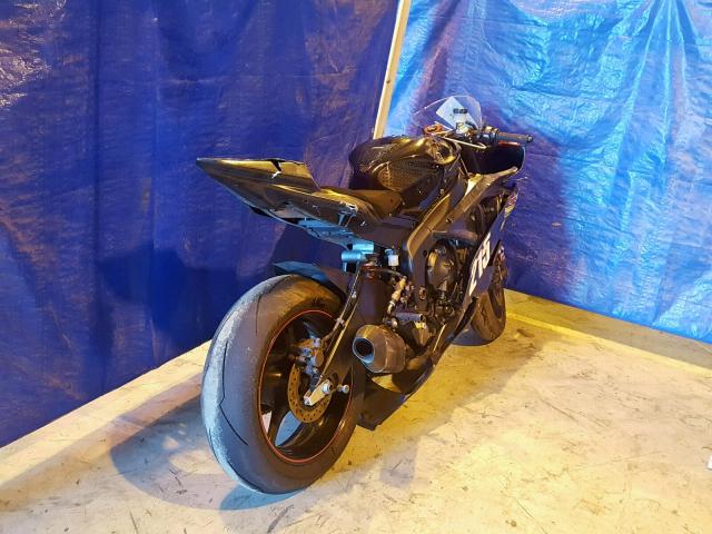 JYARJ12E66A004989 - 2006 YAMAHA YZFR6 L BLACK photo 4