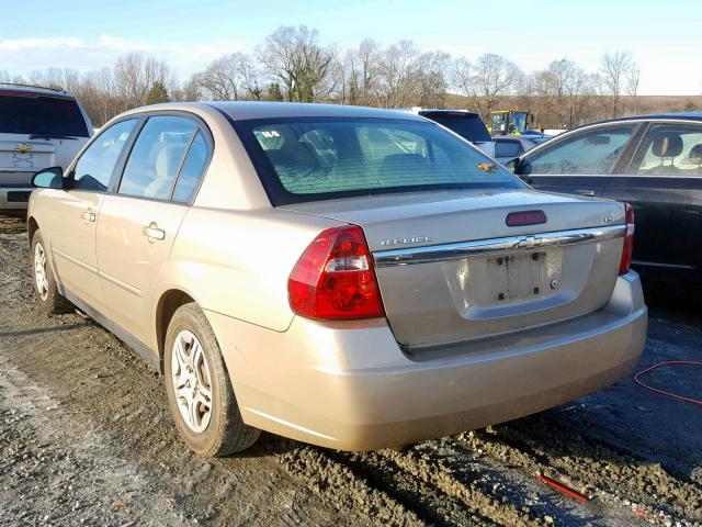 1G1ZS57FX7F134121 - 2007 CHEVROLET MALIBU LS Қоңыр фото 3