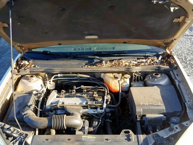 1G1ZS57FX7F134121 - 2007 CHEVROLET MALIBU LS Қоңыр фото 7