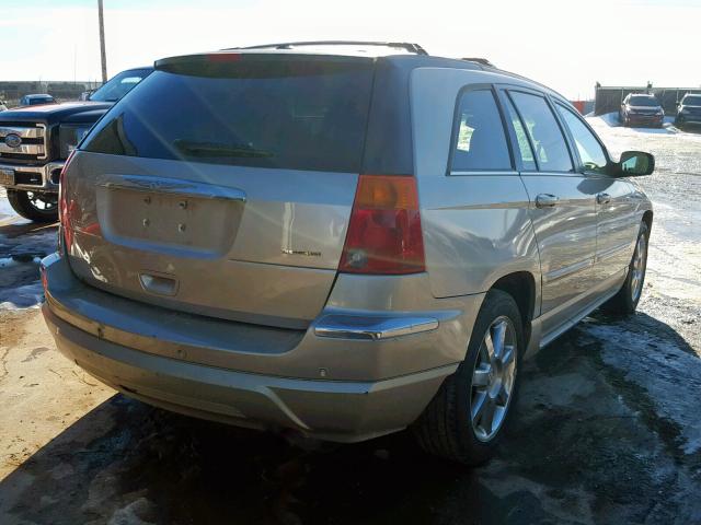 2A8GF78426R648296 - 2006 CHRYSLER PACIFICA L TAN photo 4