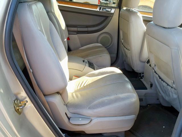 2A8GF78426R648296 - 2006 CHRYSLER PACIFICA L TAN photo 6