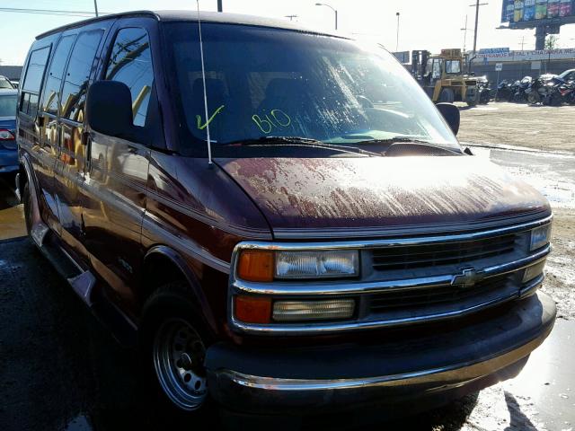 1GBFG15M0V1022948 - 1997 CHEVROLET EXPRESS G1 BURGUNDY photo 1