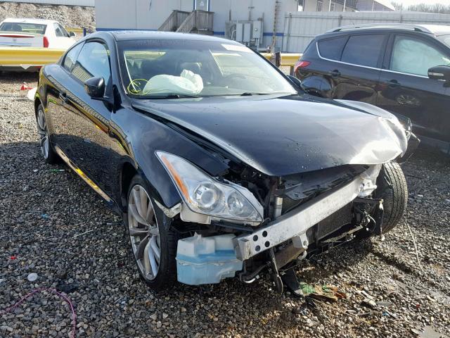 JNKCV64E69M607273 - 2009 INFINITI G37 BASE BLACK photo 1