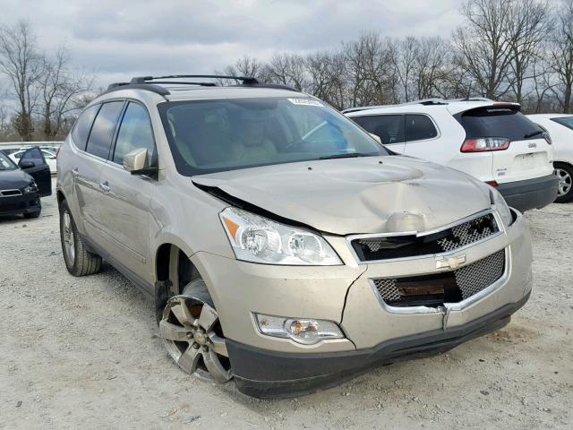 1GNLVHED8AJ160476 - 2010 CHEVROLET TRAVERSE L GOLD photo 1