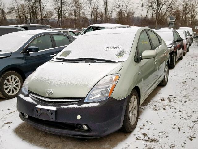 JTDKB20U163146402 - 2006 TOYOTA PRIUS GREEN photo 2