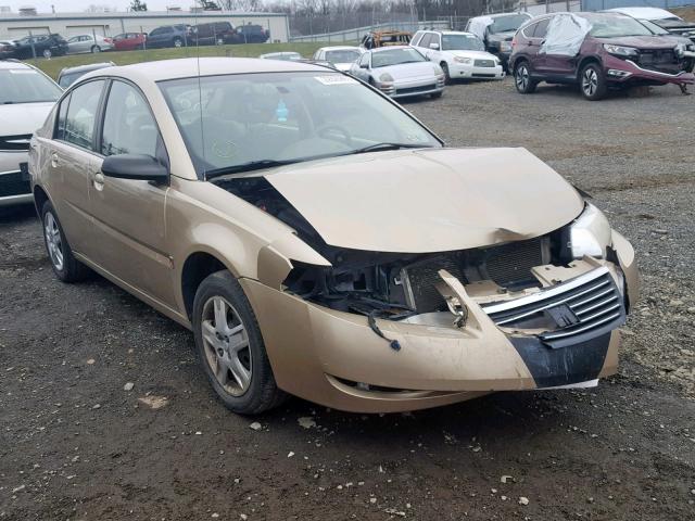 1G8AJ55F47Z134862 - 2007 SATURN ION LEVEL GOLD photo 1